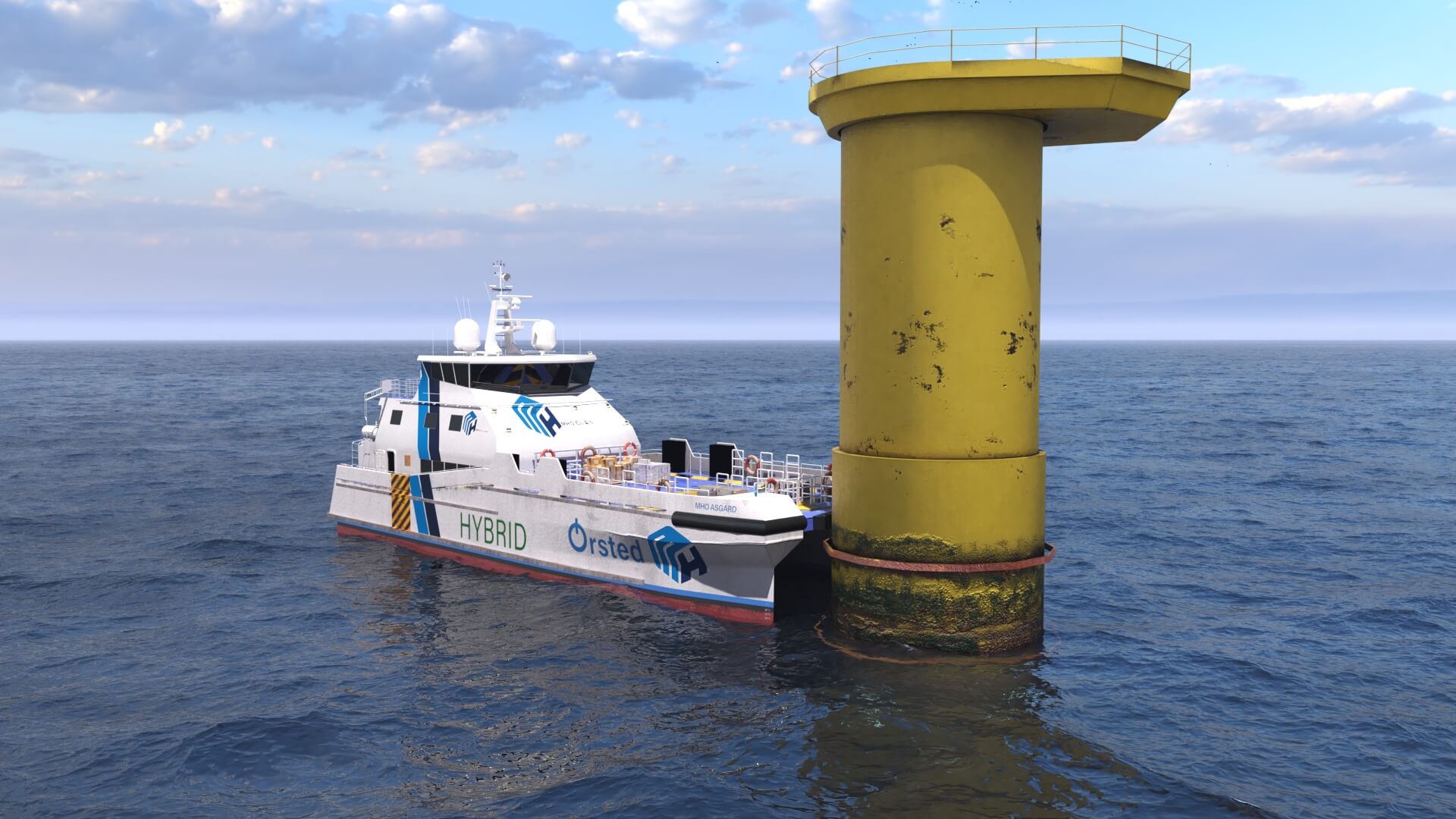 service vessel for offshore energy companies