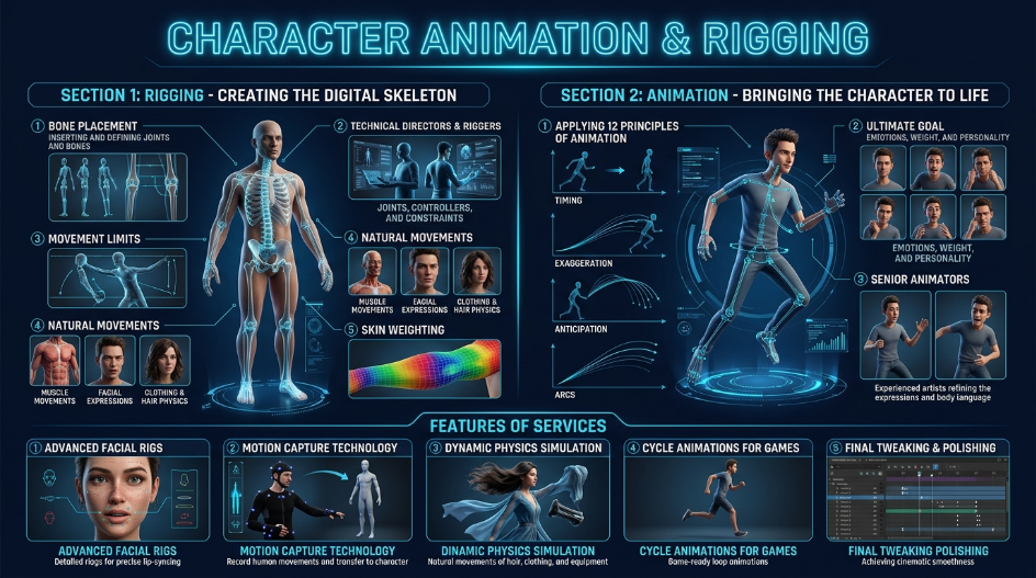 Character Animation and Rigging
