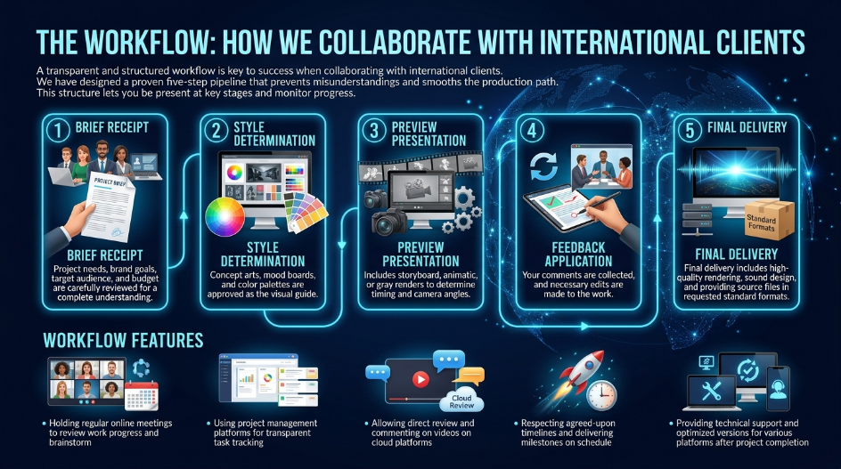 How We Collaborate with International Clients