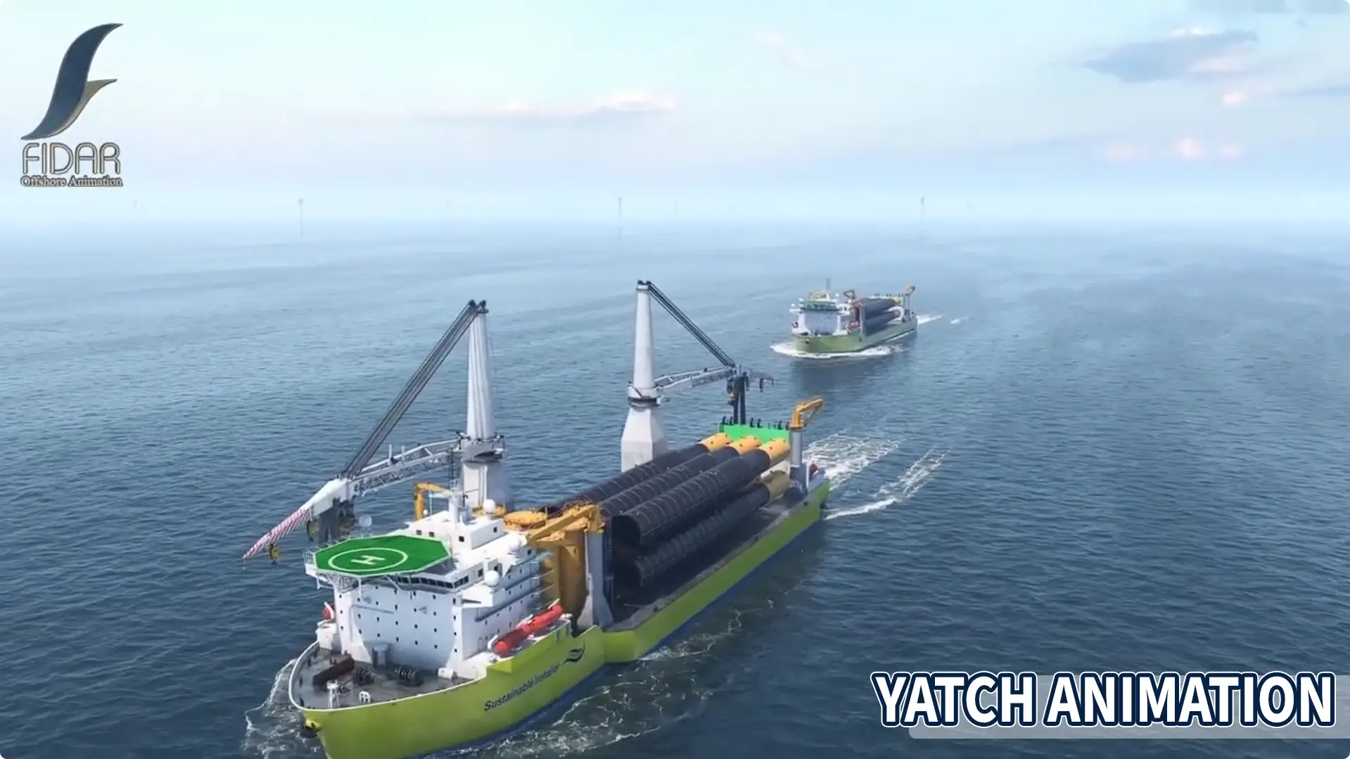 yatch animation