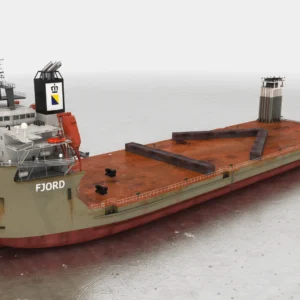 Fjord Ship 3d model