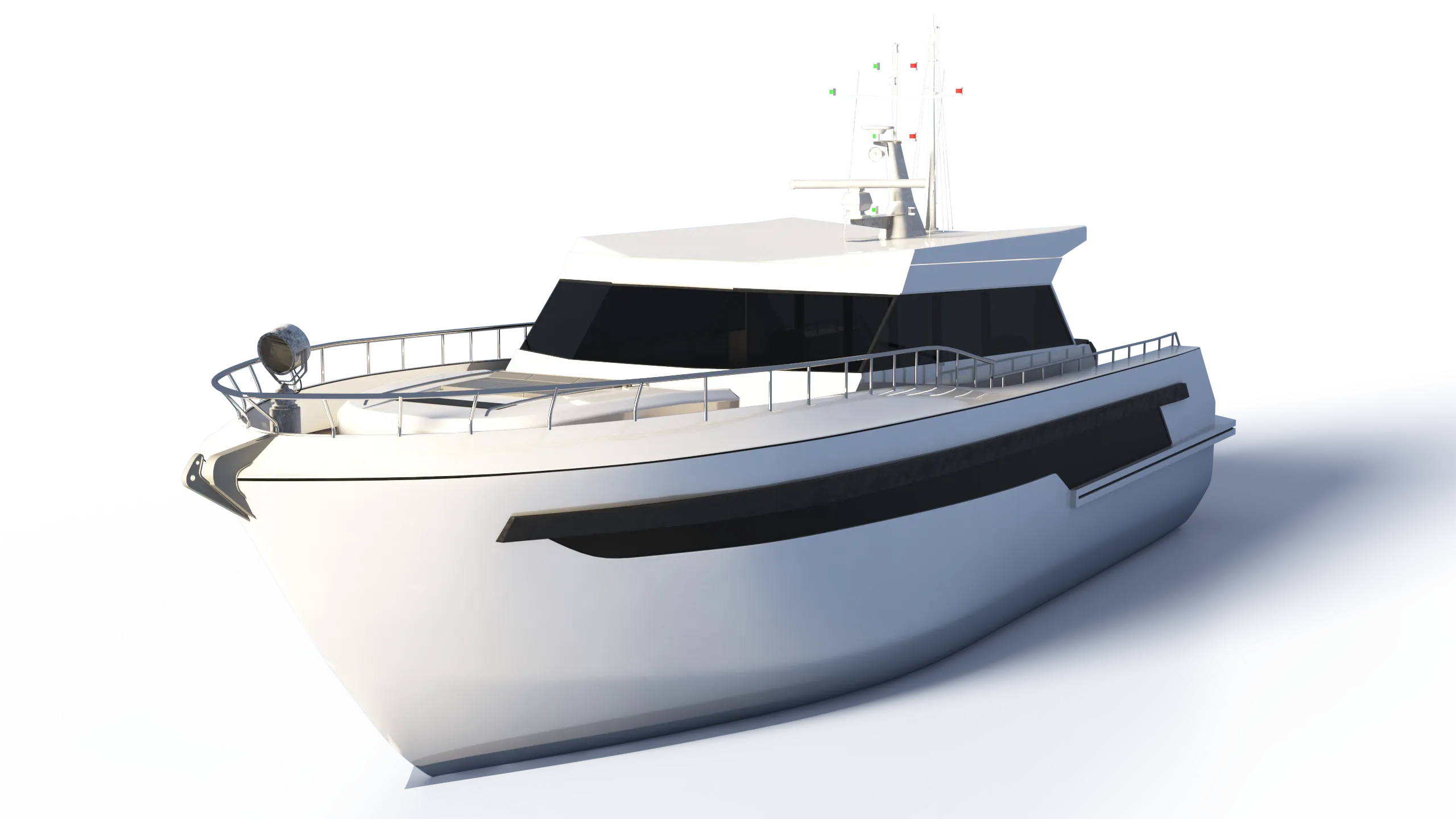 New boat offshore 3d model