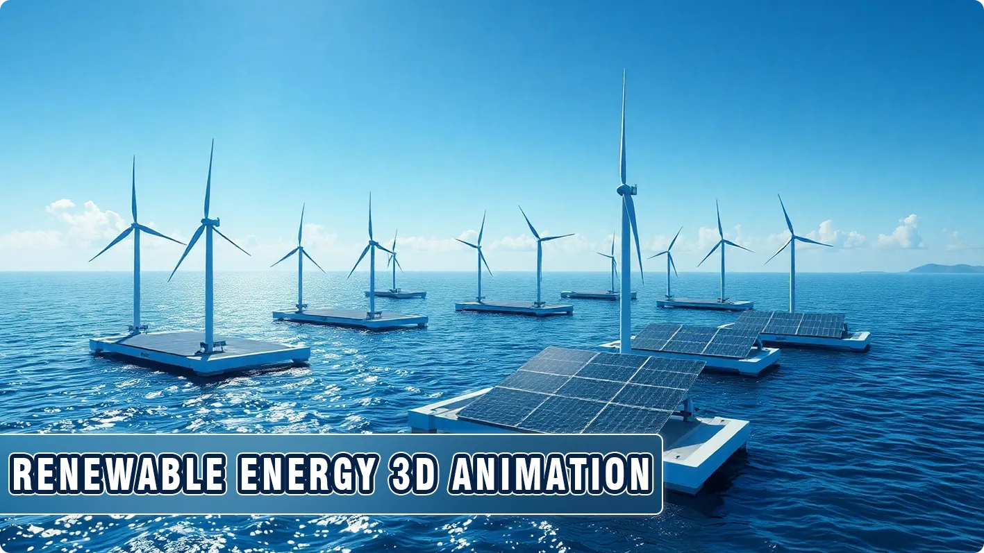 Renewable energy animation