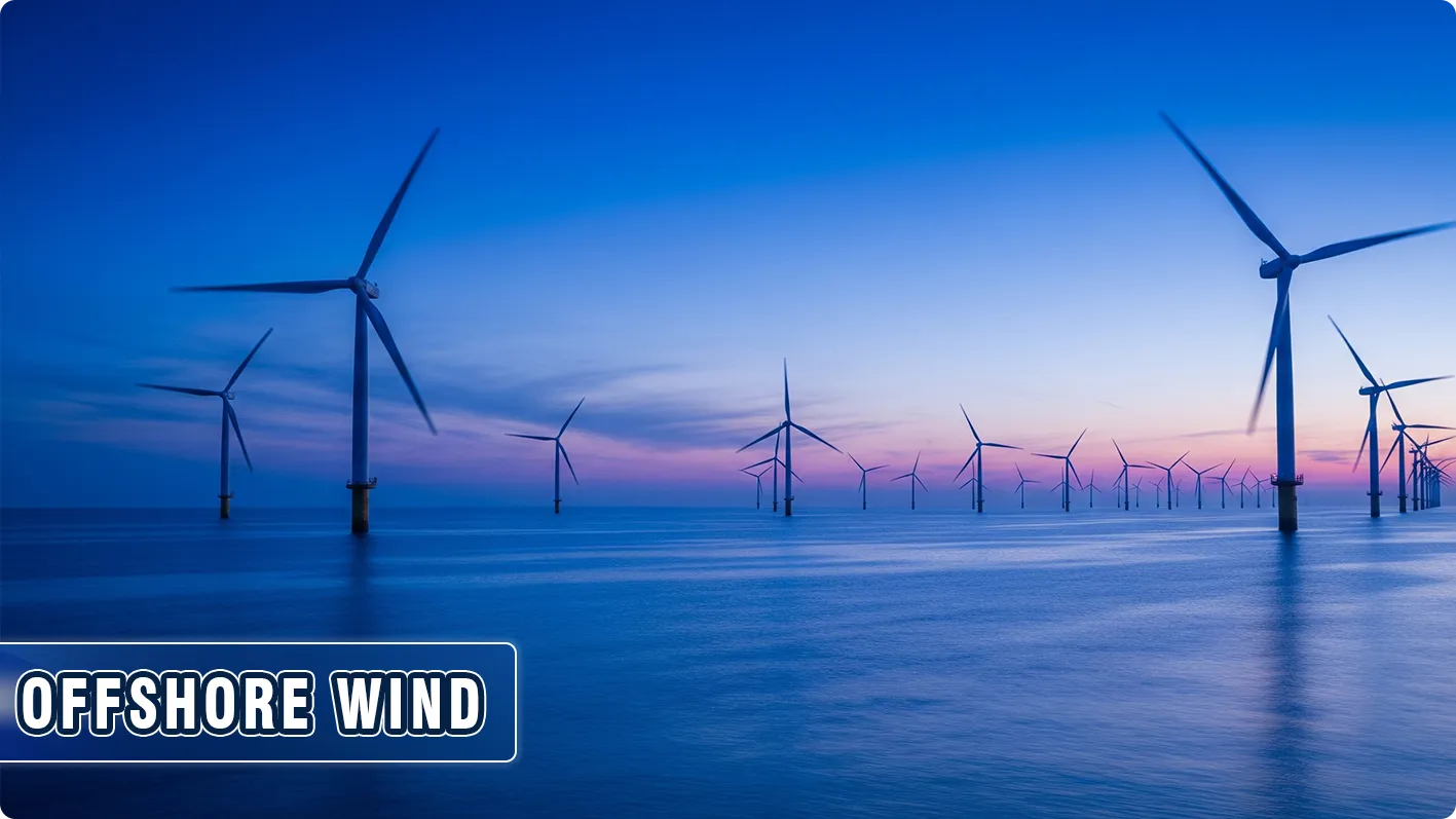 what is offshore wind farm animation