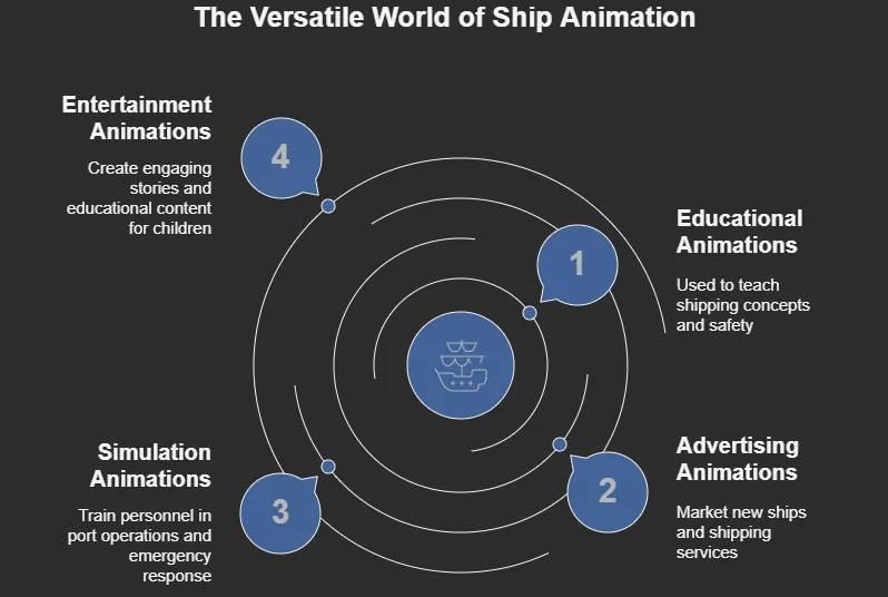 Ship animation videos