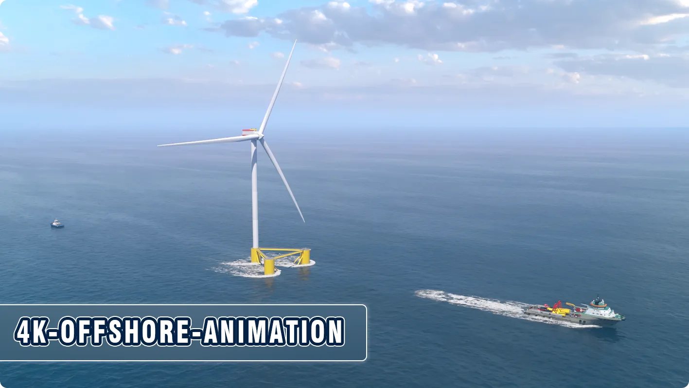 4k offshore animation
