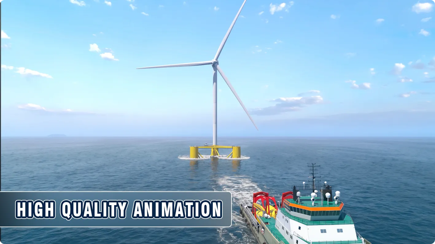 offshore animation 4k