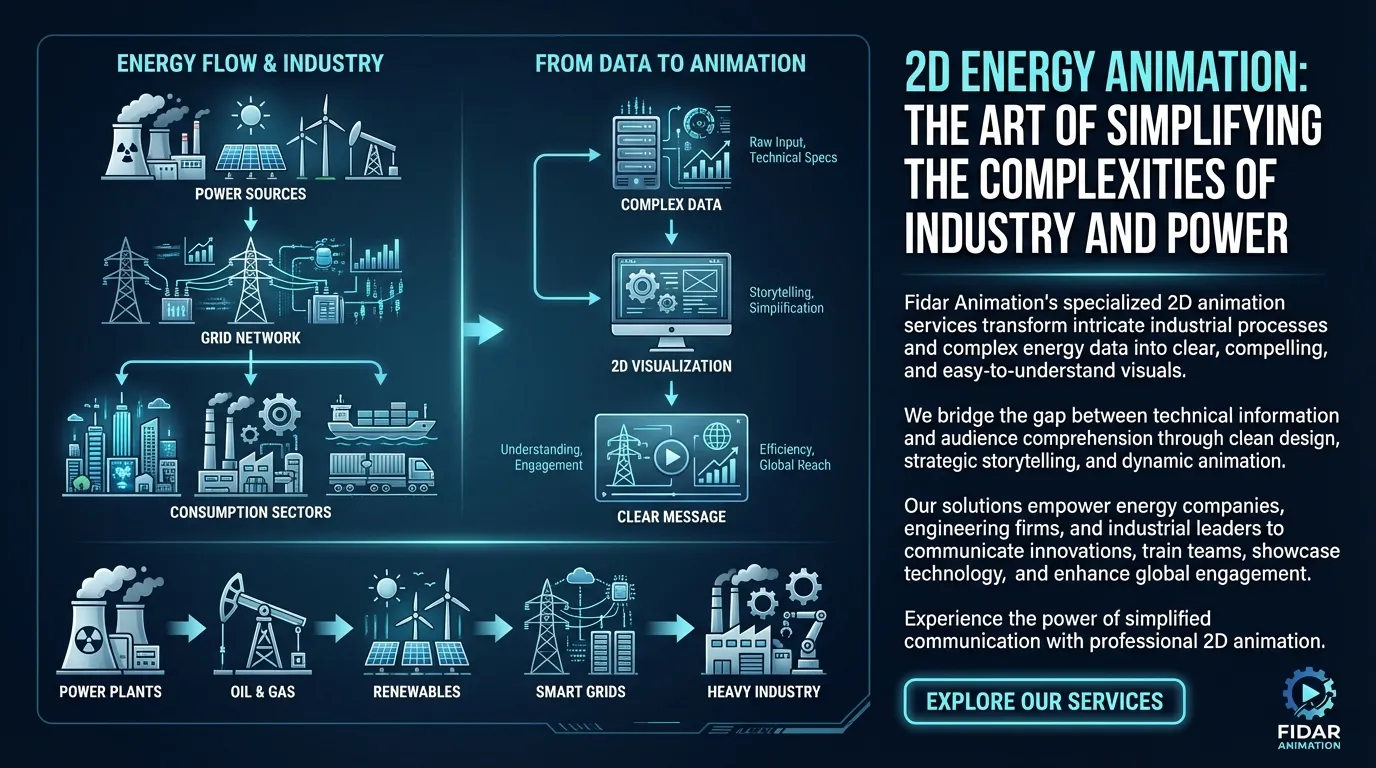 Key applications of 2D animation in the marine and energy industries