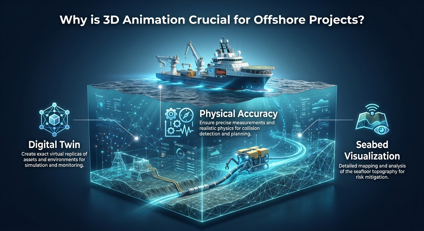 Why is 3D Animation Crucial for Offshore Projects