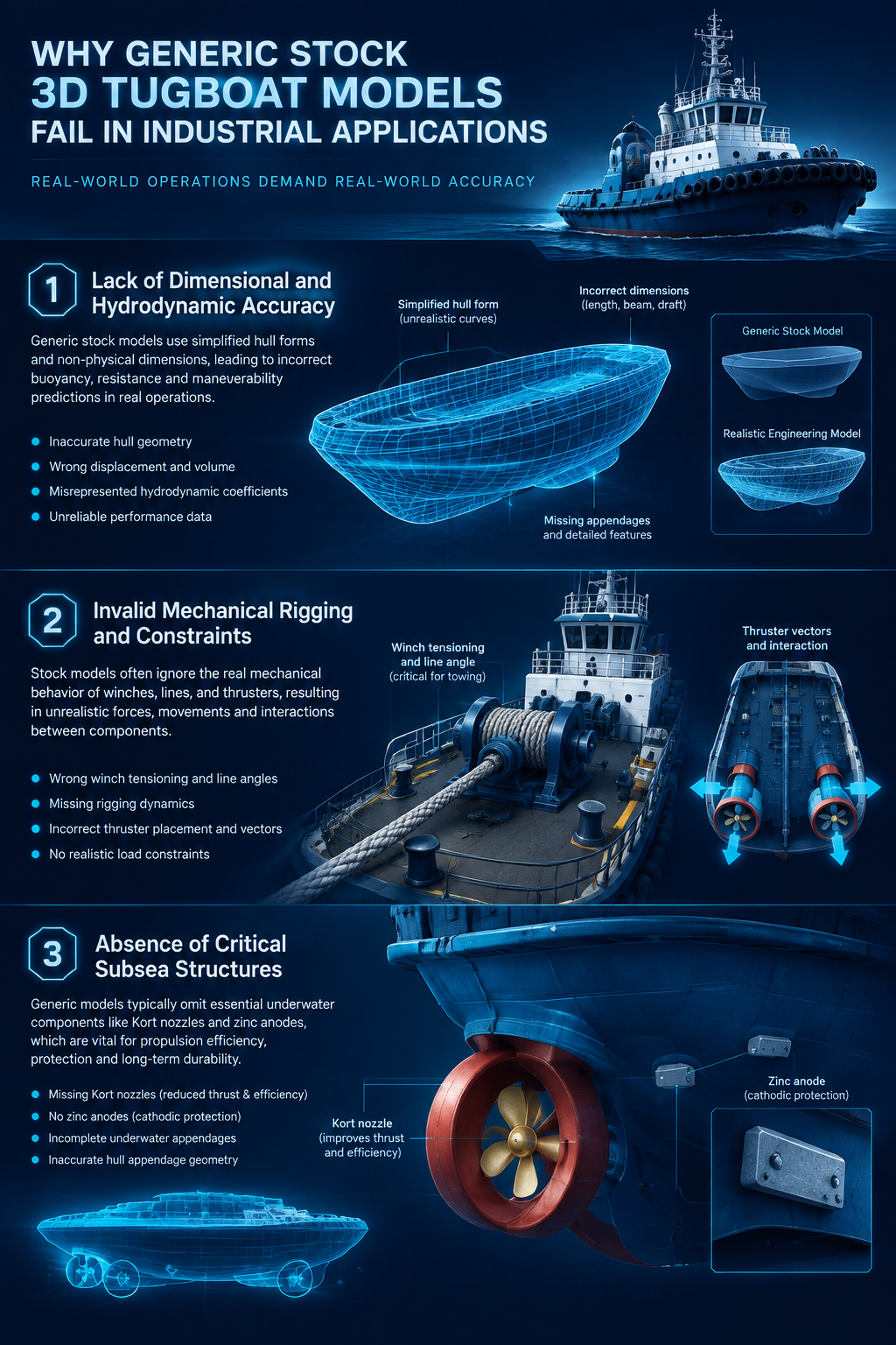 Why Generic Stock 3D Models Fail in Industrial Applications