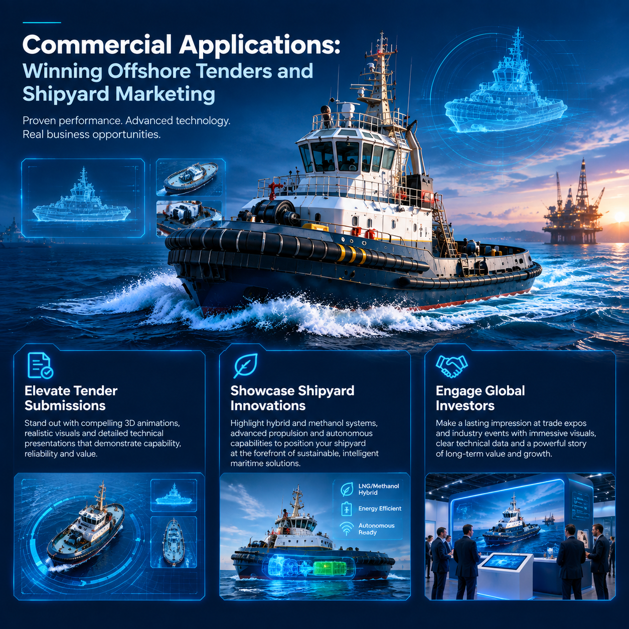Commercial Applications: Winning Offshore Tenders and Shipyard Marketing